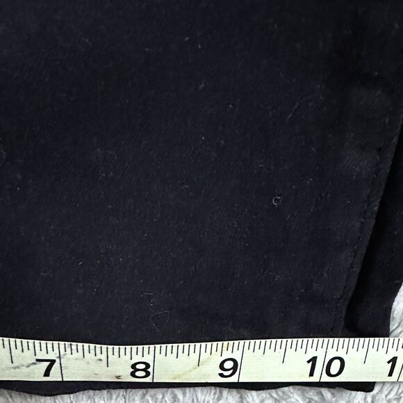 Vintage Pants 70s Bell‎ Bottom Jeans Black Size L Flare Everdesign Retro - Picture 11 of 14